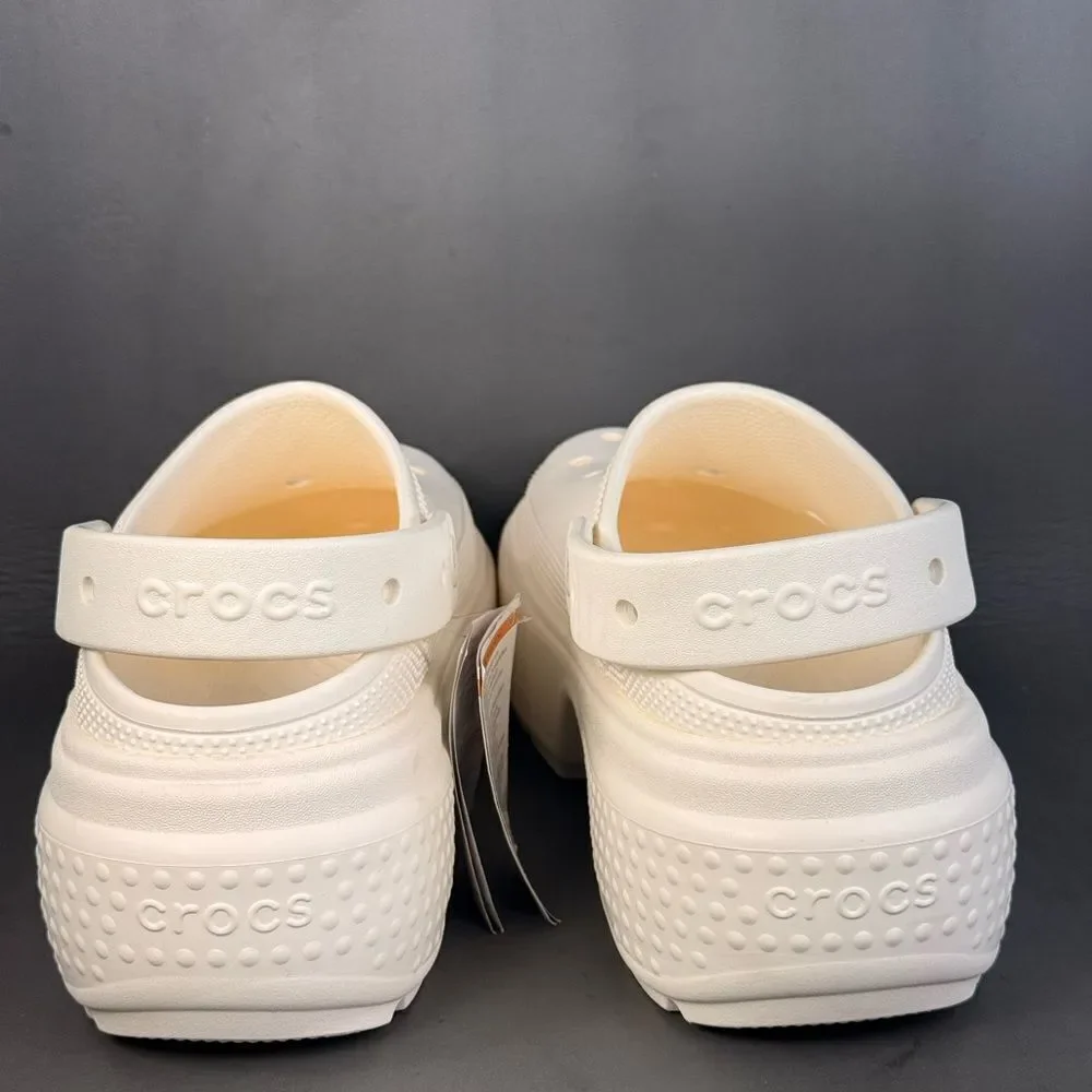 Crocs Stomp Clog 'Chalk' Iconic Comfort shoes mens size 12 new without box